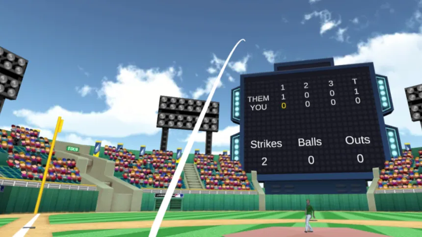 Скриншот 1 к игре Home Plate Baseball