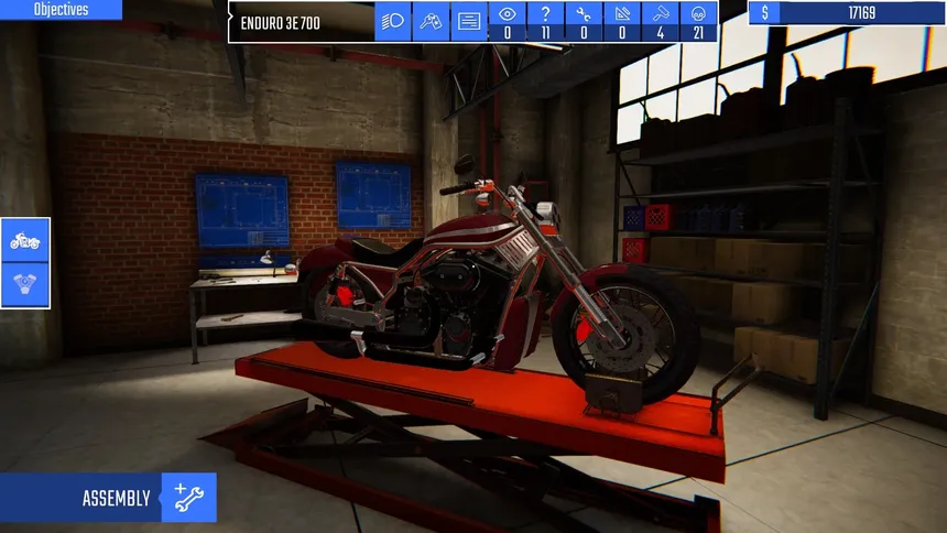 Скриншот 6 к игре Biker Garage: Mechanic Simulator