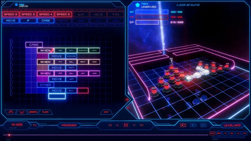 Скриншот 5 к игре RoboSnakes: Core Wars Legacy