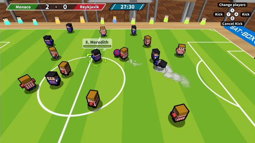 Скриншот 1 к игре Desktop Soccer / 机でサッカー