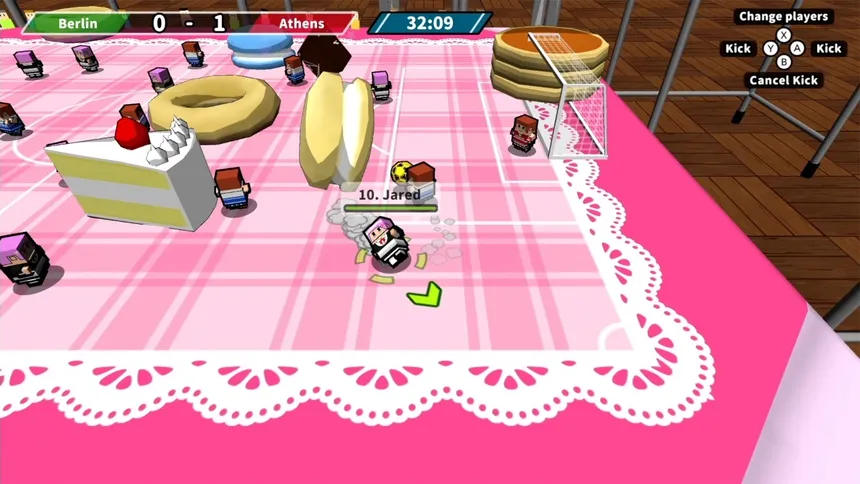 Скриншот 3 к игре Desktop Soccer / 机でサッカー