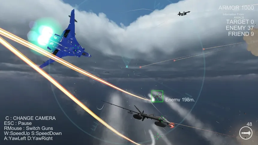 Скриншот 2 к игре Air Combat XF
