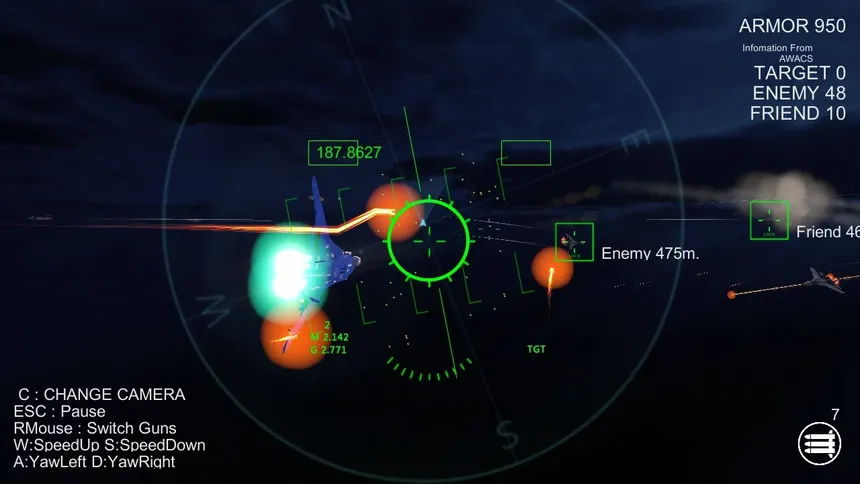 Скриншот 7 к игре Air Combat XF