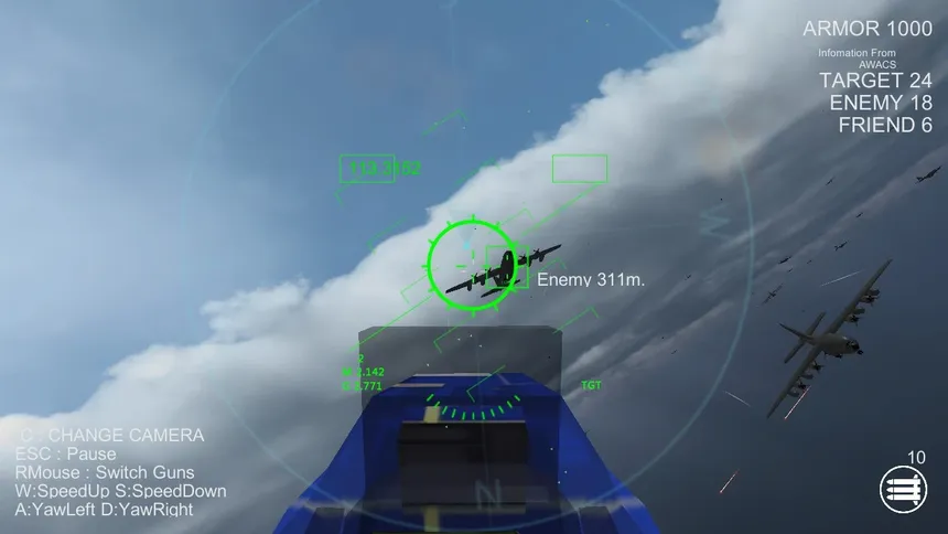 Скриншот 8 к игре Air Combat XF