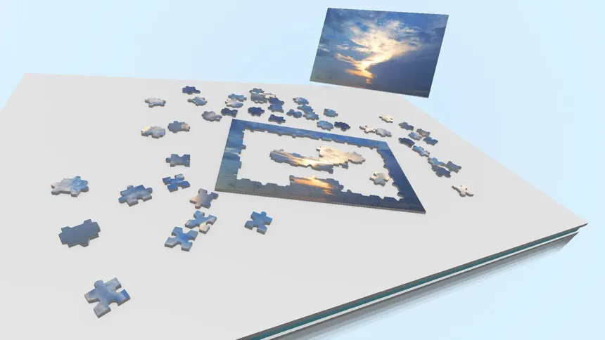 Скриншот 1 к игре Make A Jigsaw Puzzle