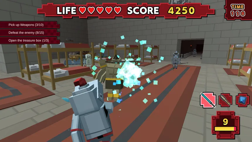 Скриншот 1 к игре Voxel Sword