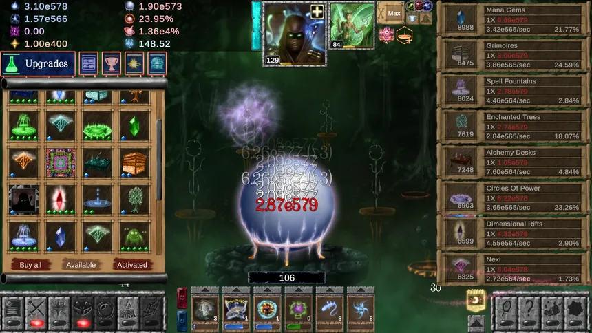 Скриншот 3 к игре Idle Wizard