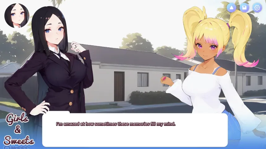 Скриншот 1 к игре Girls & sweets