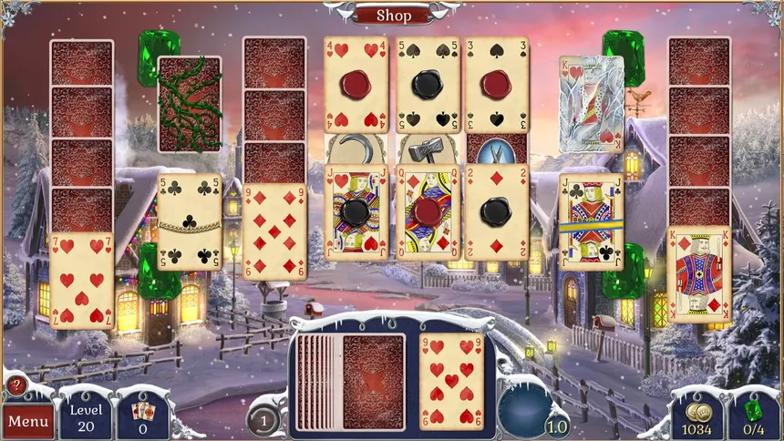 Скриншот 5 к игре Jewel Match Solitaire Winterscapes