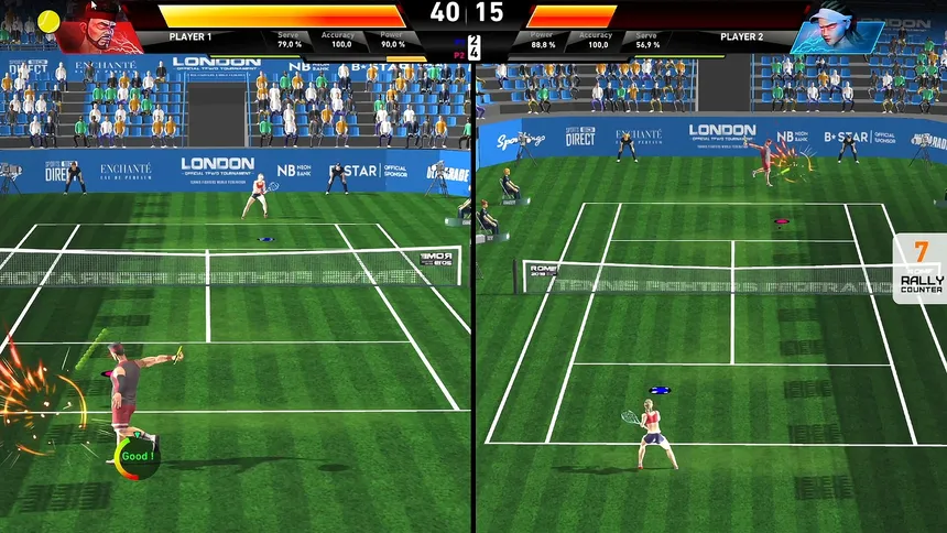 Скриншот 2 к игре Tennis Fighters