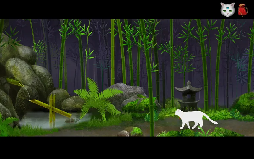 Скриншот 3 к игре Cat and Ghostly Road