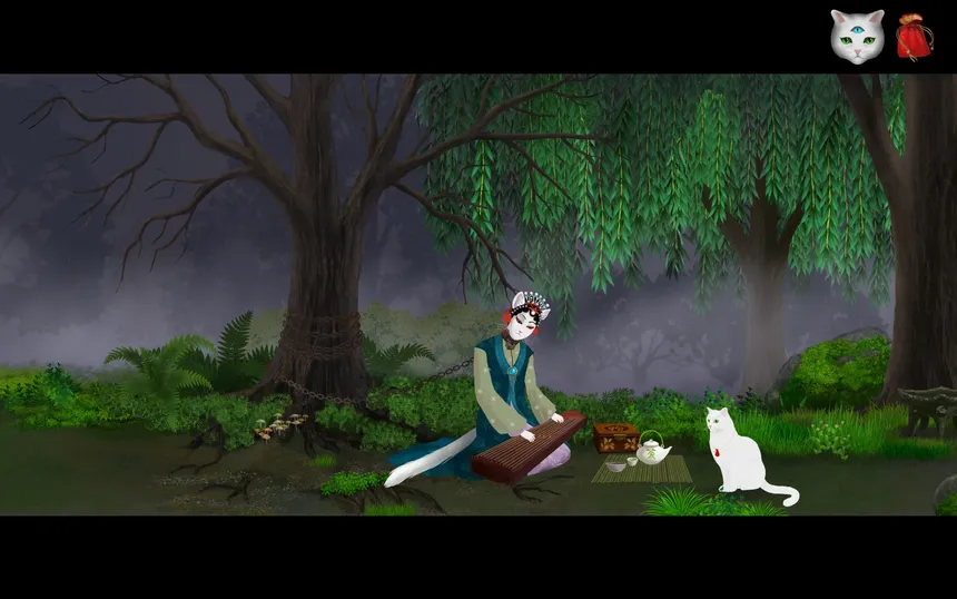 Скриншот 7 к игре Cat and Ghostly Road