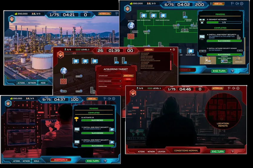 Скриншот 1 к игре ThreatGEN: Red vs. Blue
