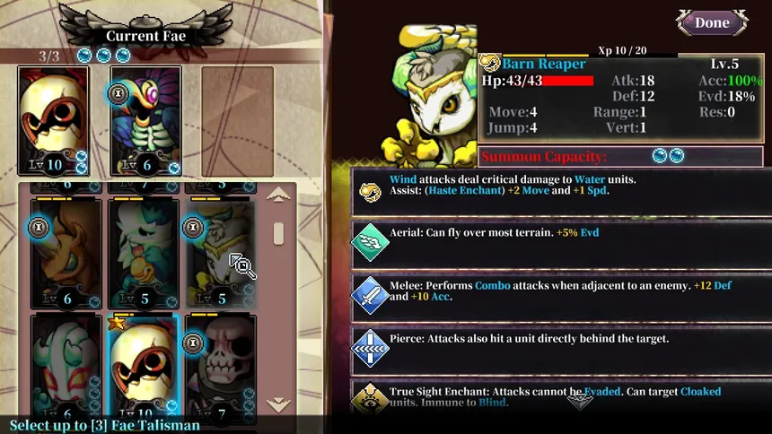 Скриншот 4 к игре Fae Tactics