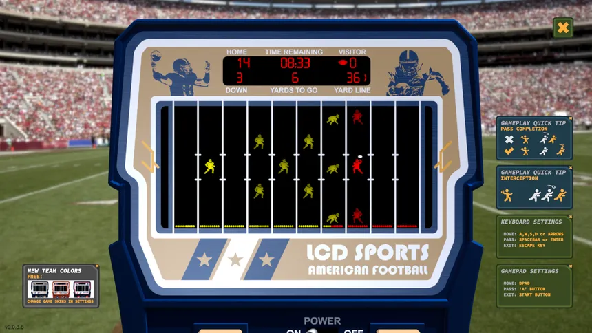 Скриншот 2 к игре LCD Sports: American Football