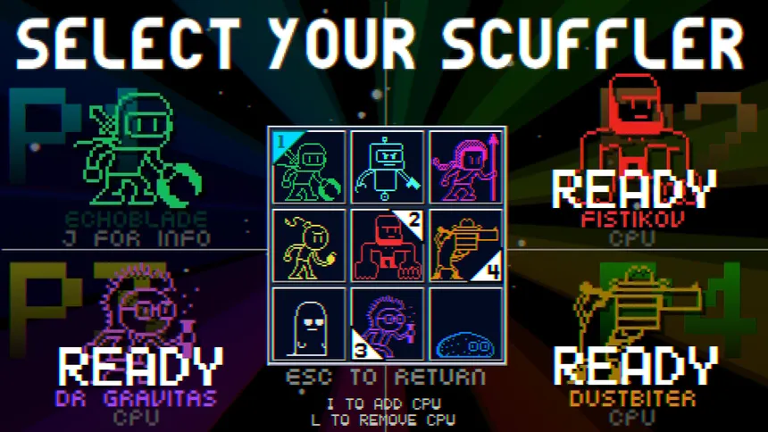 Скриншот 1 к игре Hyper Scuffle