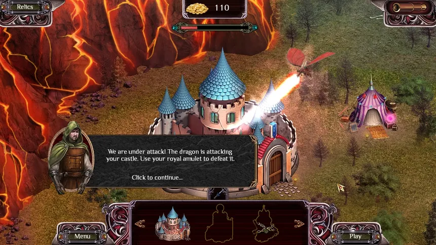 Скриншот 2 к игре The Far Kingdoms: Age of Solitaire