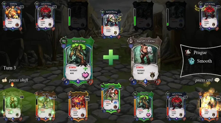 Скриншот 2 к игре De'Vine: Card Battles