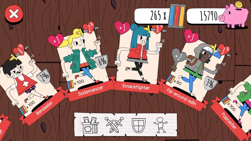 Скриншот 3 к игре Knights of the Card Table