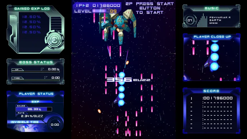 Скриншот 1 к игре Psyvariar Delta