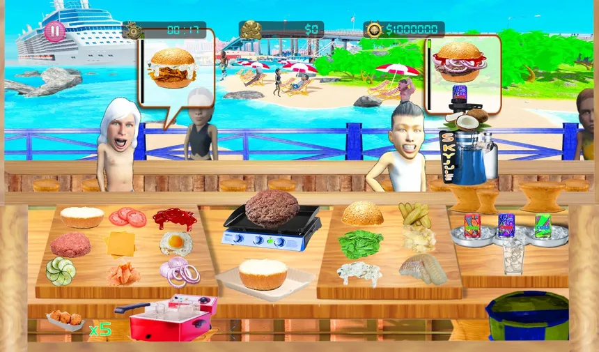 Скриншот 1 к игре Bahama Conch n Burger Shack
