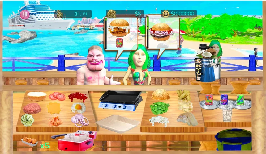 Скриншот 2 к игре Bahama Conch n Burger Shack