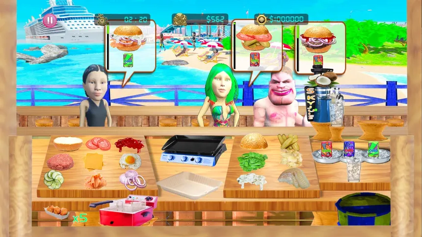 Скриншот 5 к игре Bahama Conch n Burger Shack