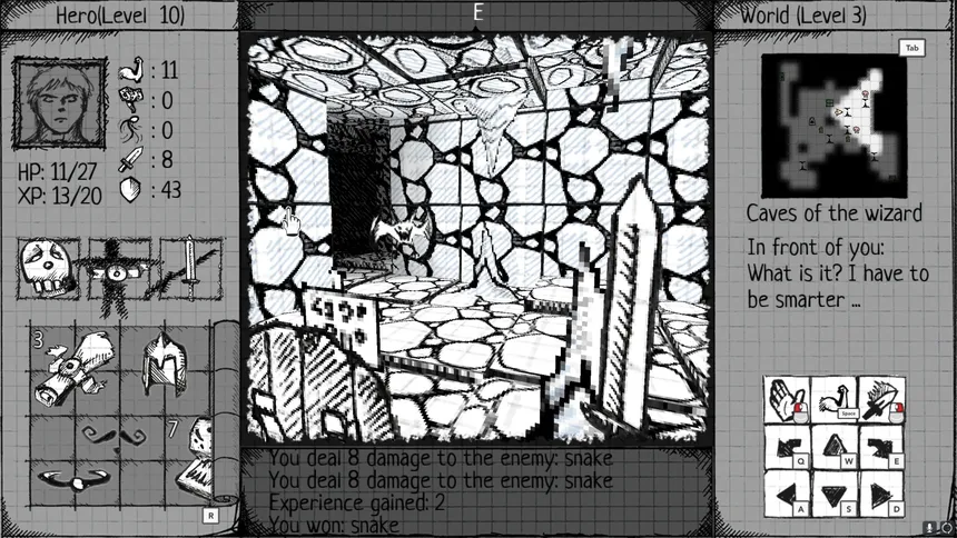 Скриншот 5 к игре Drawngeon: Dungeons of Ink and Paper