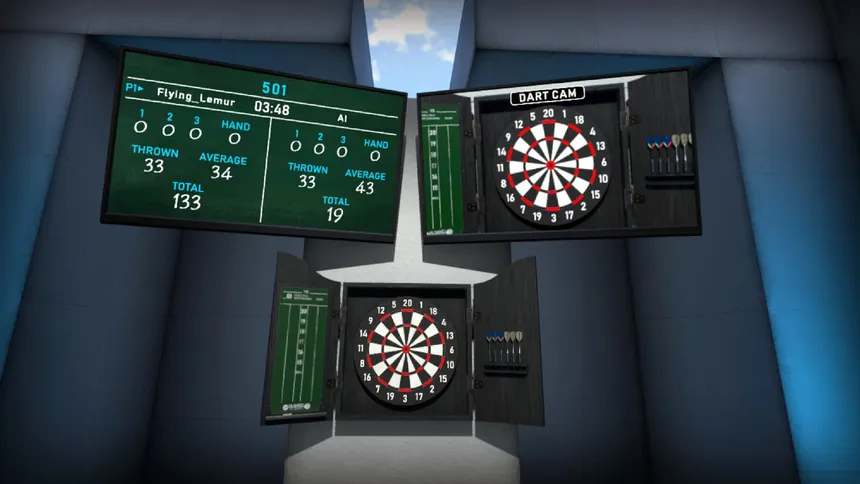 Скриншот 1 к игре On Target VR Darts