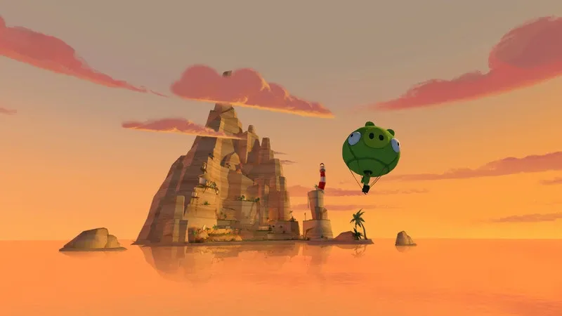 Скриншот 1 к игре Angry Birds VR: Isle of Pigs