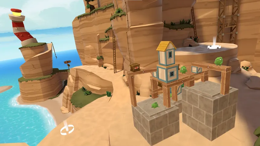 Скриншот 5 к игре Angry Birds VR: Isle of Pigs