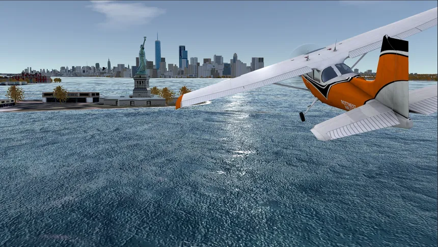 Скриншот 1 к игре VR Flight Simulator New York - Cessna