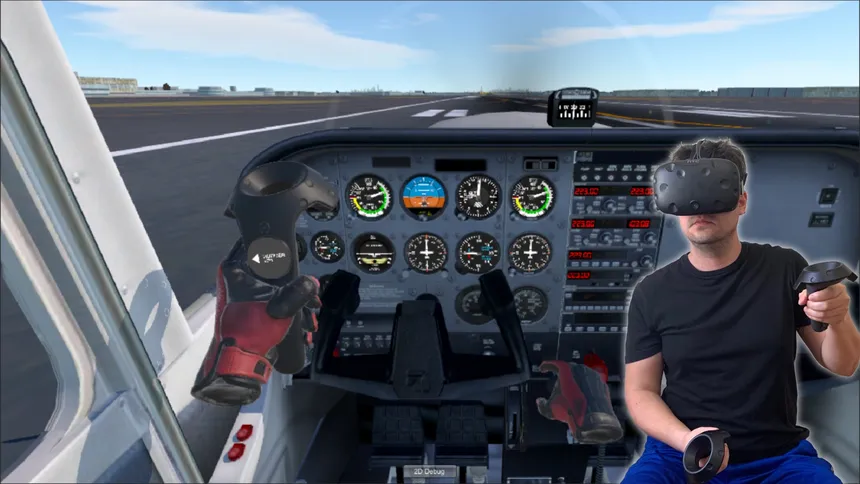 Скриншот 6 к игре VR Flight Simulator New York - Cessna