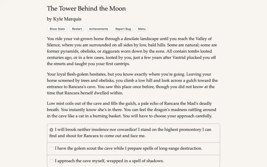 Скриншот 6 к игре Tower Behind the Moon