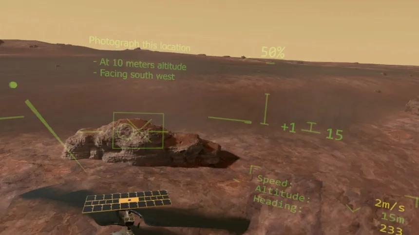 Скриншот 4 к игре Mars Flight VR