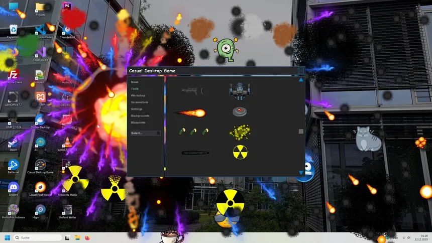 Скриншот 1 к игре Casual Desktop Game