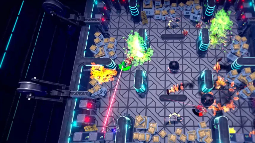 Скриншот 1 к игре RoboVirus