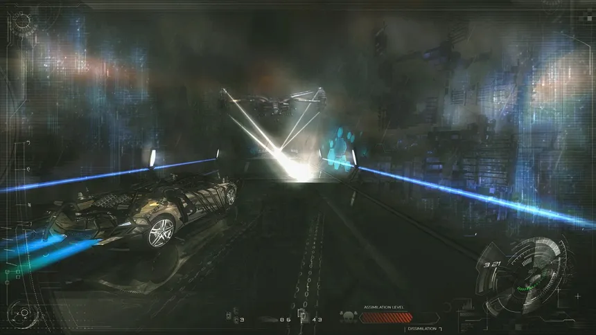 Скриншот 2 к игре CYBER.one: Racing For Souls