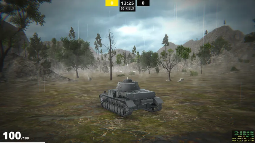 Скриншот 8 к игре Aussie Battler Tanks