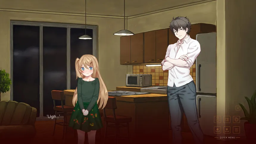 Скриншот 2 к игре The Spell - A Kinetic Novel
