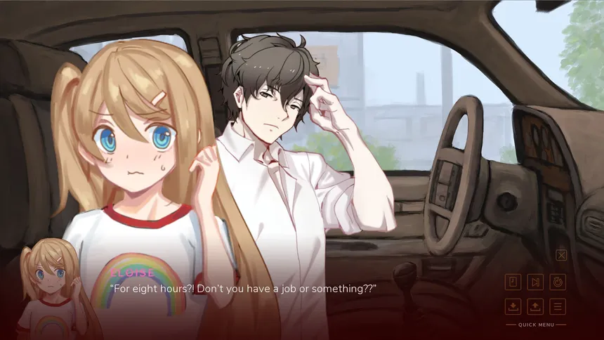 Скриншот 3 к игре The Spell - A Kinetic Novel
