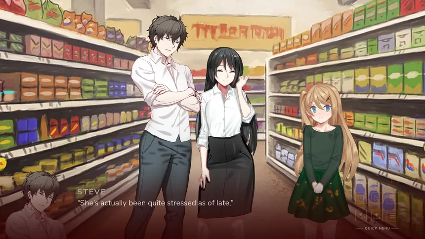 Скриншот 5 к игре The Spell - A Kinetic Novel