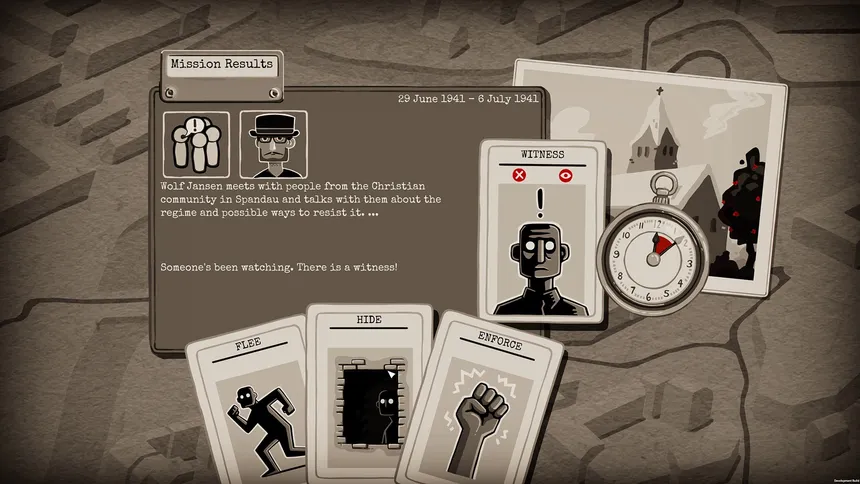 Скриншот 7 к игре Through the Darkest of Times