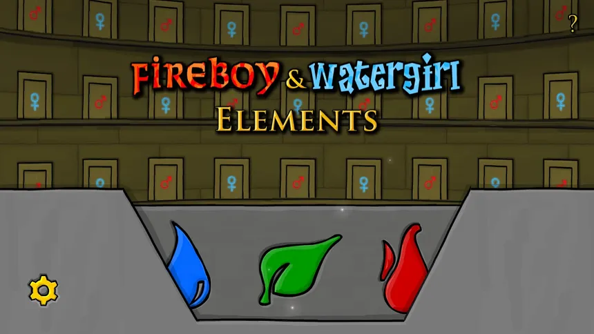Скриншот 1 к игре Fireboy &amp; Watergirl: Elements