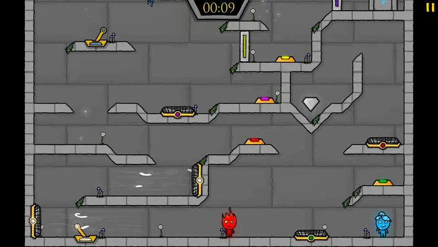 Скриншот 2 к игре Fireboy &amp; Watergirl: Elements