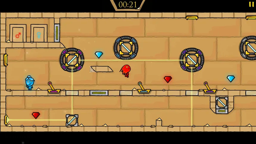 Скриншот 3 к игре Fireboy &amp; Watergirl: Elements