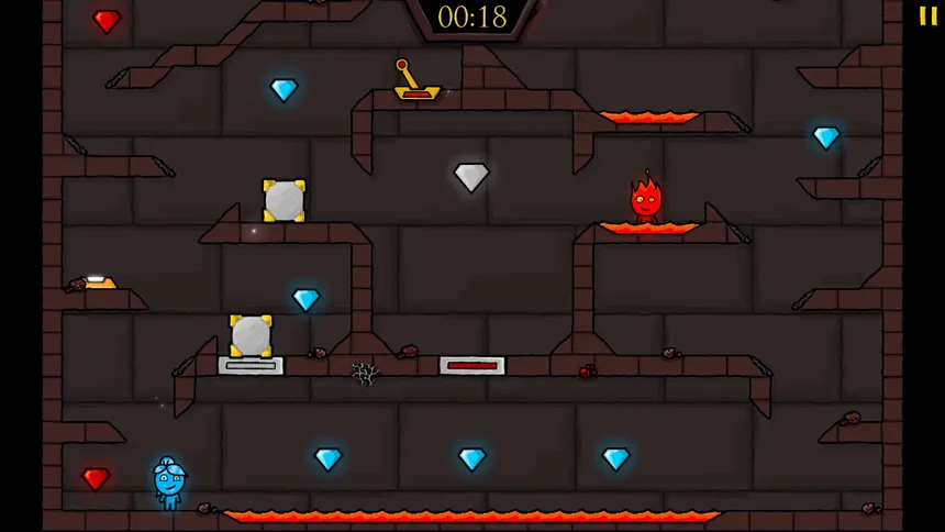 Скриншот 4 к игре Fireboy &amp; Watergirl: Elements