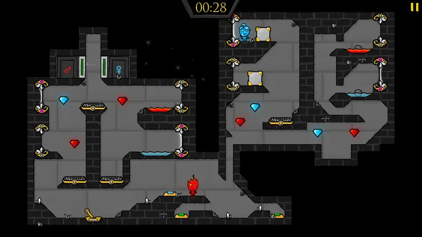 Скриншот 5 к игре Fireboy &amp; Watergirl: Elements
