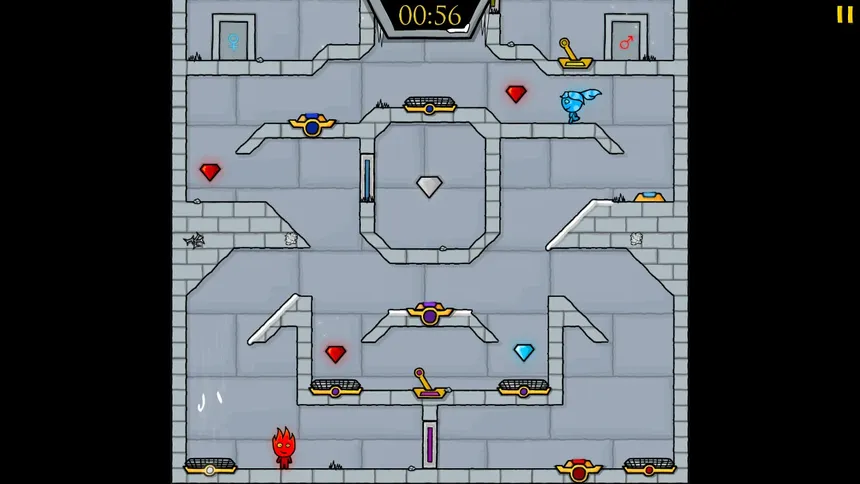 Скриншот 6 к игре Fireboy &amp; Watergirl: Elements