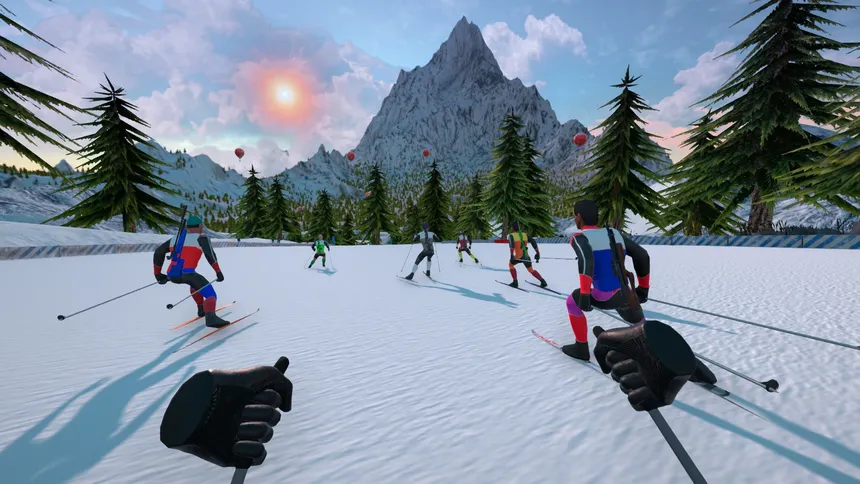 Скриншот 1 к игре Biathlon Battle VR